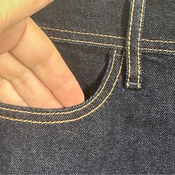 NWT Hollister midi short size 5, w27", 4" inseam, dark wash, denim - Picture 5 of 13